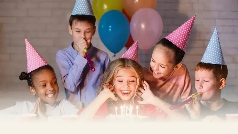 Anniversaire enfants laser game vitré