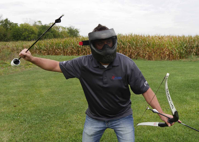 Jeu en équipe, en famille ou entre amis à l'extérieur à vitré